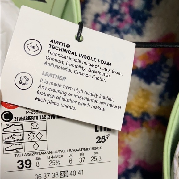 Zara leather green square toe slip on sandal - Picture 13 of 16